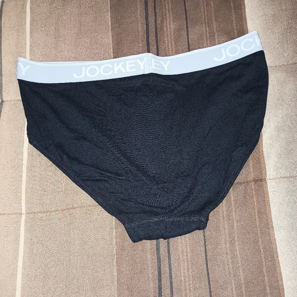 Men's Jockey‎ Essentials Black Briefs Set of 4 L